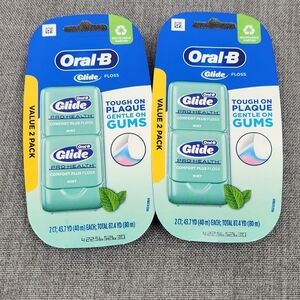Oral B Glide Pro Health Comfort Plus Floss Mint 43.7YD Discontinued 4 Count